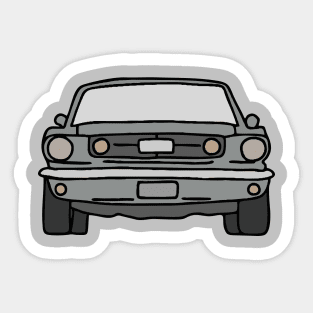 old muscle car Sticker